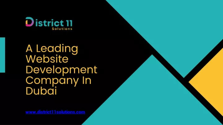 a leading website development company in dubai