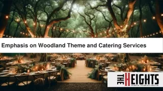 Elevate Your Houston Woodland Wedding with Unique Catering Services