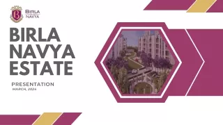 Birla Navya  Estate