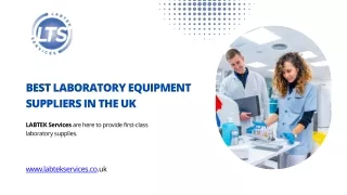 Best laboratory equipment suppliers in the UK - Labtek Services