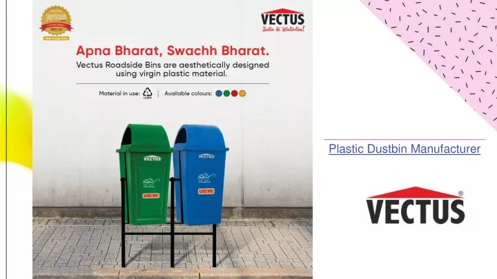 plastic dustbin manufacturer