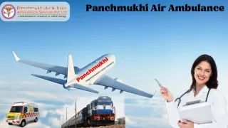 Hire Panchmukhi Air Ambulance Services in Varanasi and Bangalore with Specialized Medical Unit
