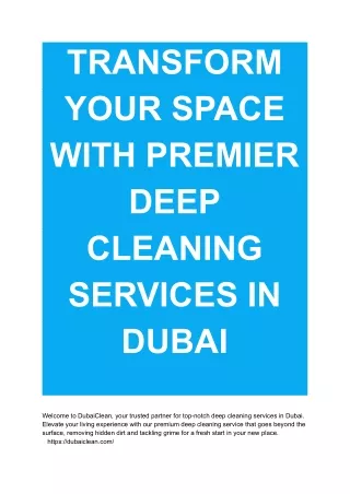 TRANSFORM YOUR SPACE WITH PREMIER DEEP CLEANING SERVICES IN DUBAI (1)