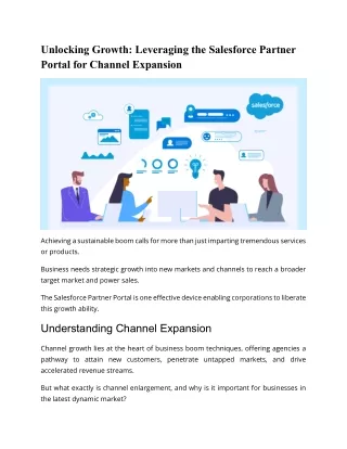 Unlocking Growth Leveraging the Salesforce Partner Portal for Channel Expansion