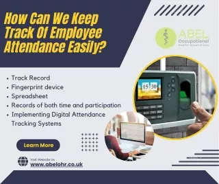 how can we keep track of employee attendance