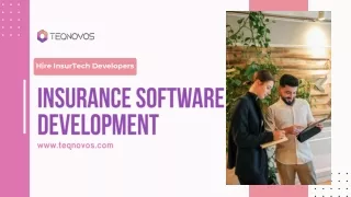 Know All About Insurance Software Development