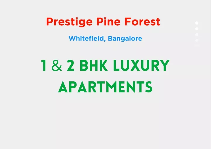 prestige pine forest