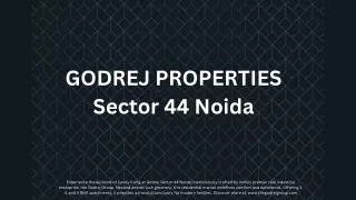 Godrej Properties Noida E-Brochure