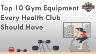 top 10 gym equipment every health club should have