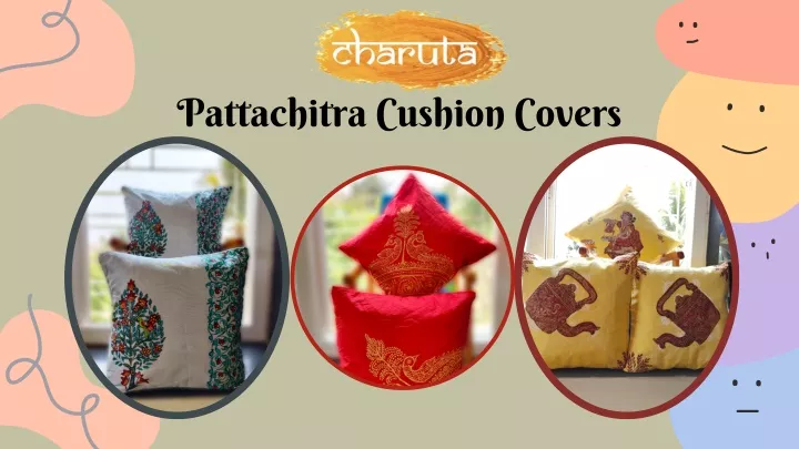 pattachitra cushion covers