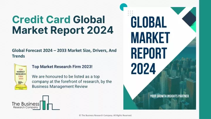 credit card global market report 2024