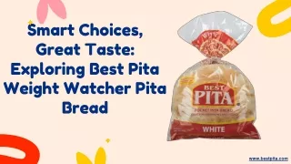 Pita Pocket Whole Wheat By BestPita.Com