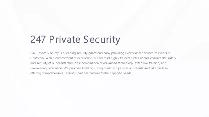 247 private security 247 private security