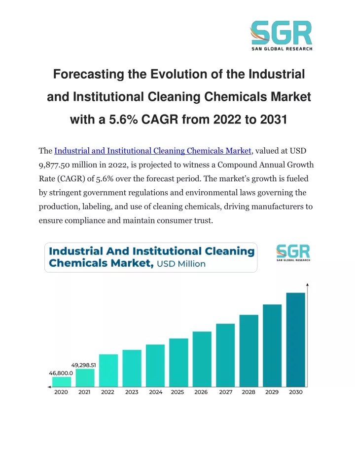 forecasting the evolution of the industrial