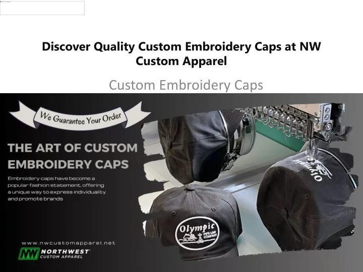 discover quality custom embroidery caps at nw custom apparel