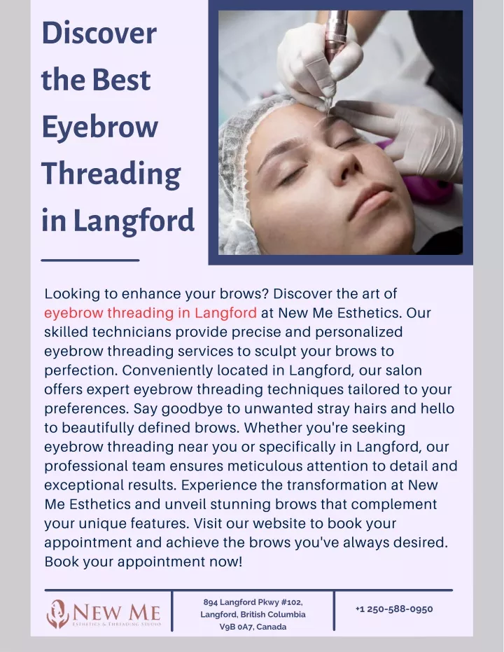 discover the best eyebrow threading in langford