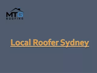 Local Roofer Sydney