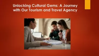 Tourism and travel agency