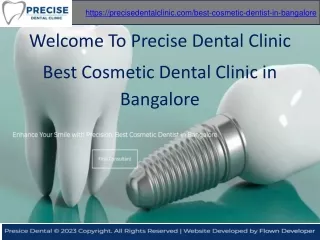 Best Cosmetic Dental Clinic in Bangalore