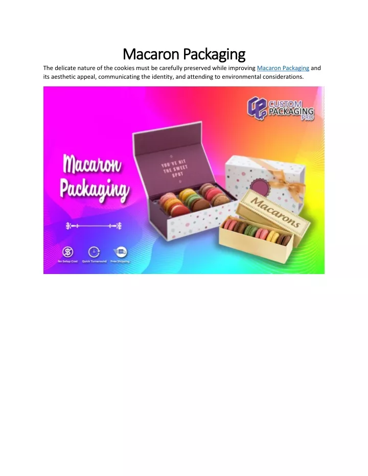 macaron packaging macaron packaging