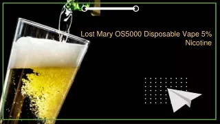 Lost Mary OS5000 Disposable Vape Pen E-Cigarette