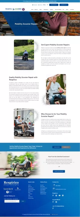 Mobility Scooter Repair