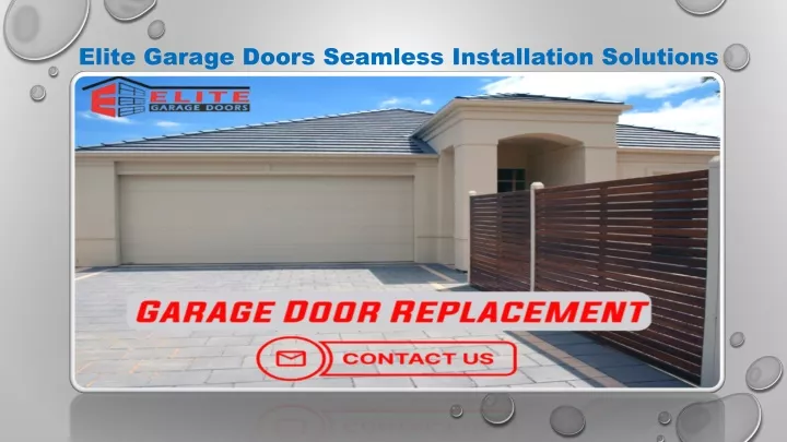 elite garage doors seamless installation solutions