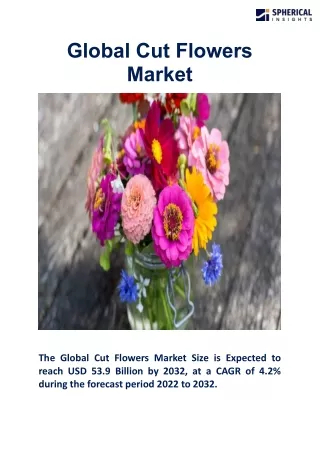 Global Cut Flowers Market
