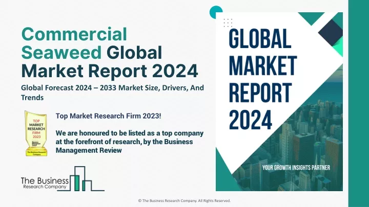 commercial seaweed global market report 2024