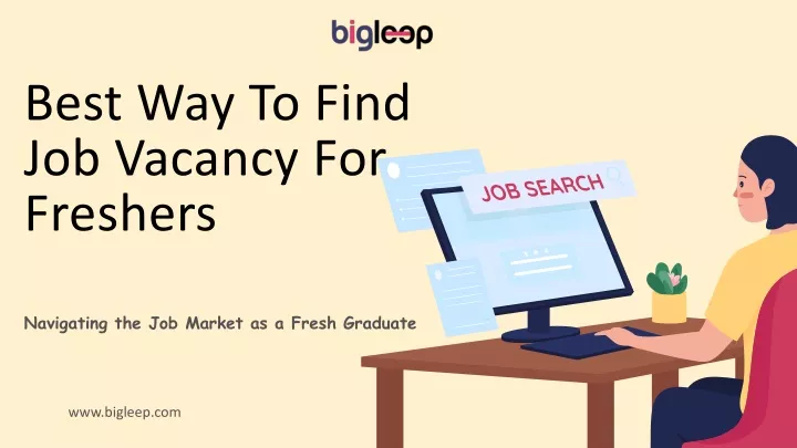 best way to find job vacancy for freshers