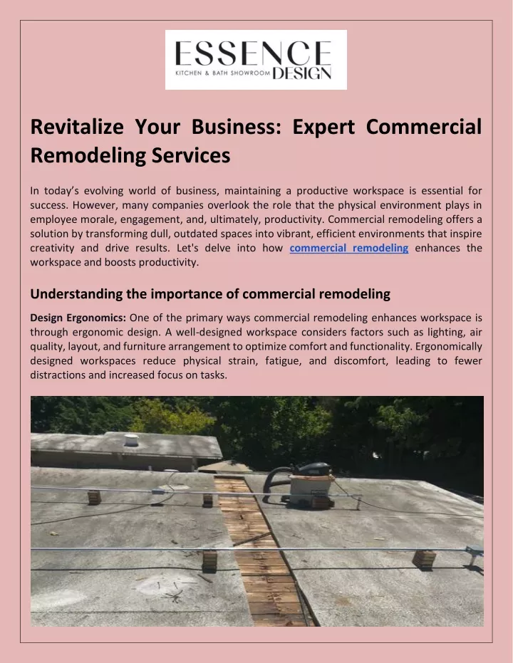 revitalize your business expert commercial
