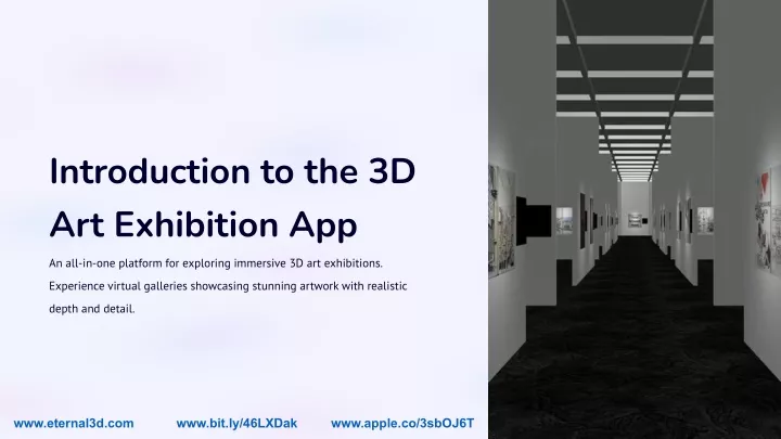 introduction to the 3d art exhibition app