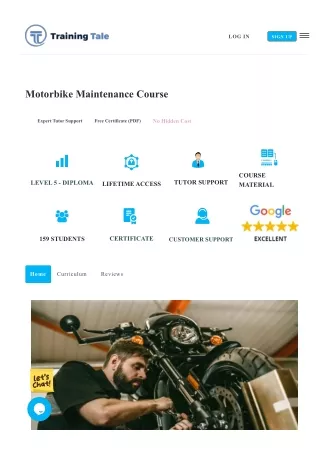 Motorcycle Mechanic Course in UK | Training Tale
