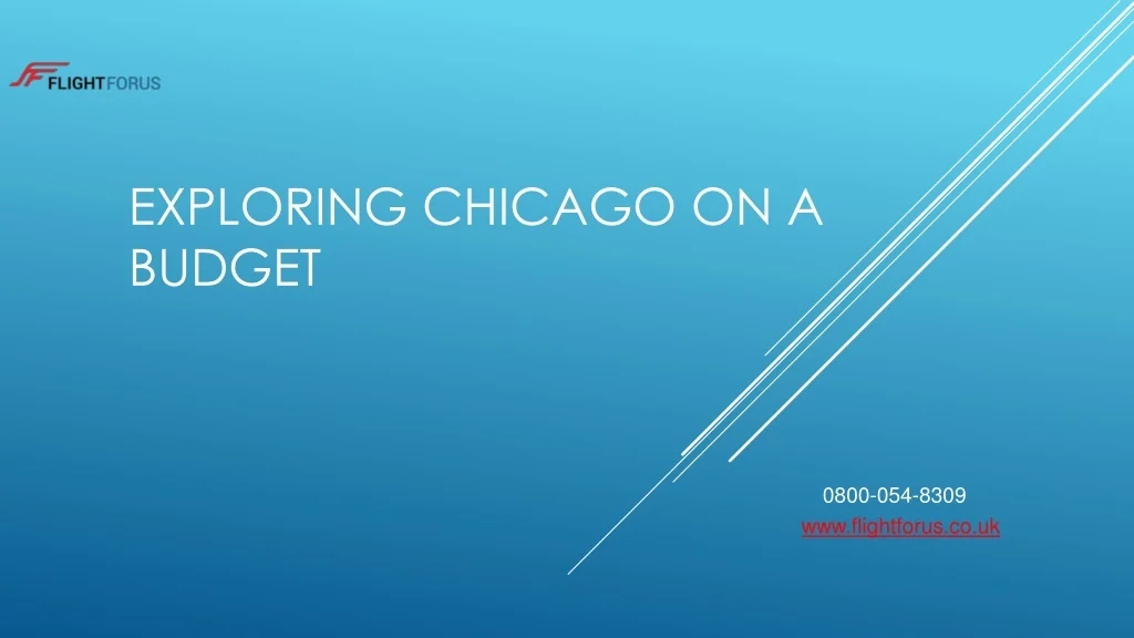PPT - Exploring Chicago on a Budget PowerPoint Presentation, free ...