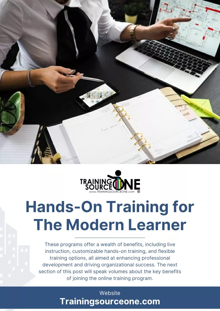 hands on training for the modern learner