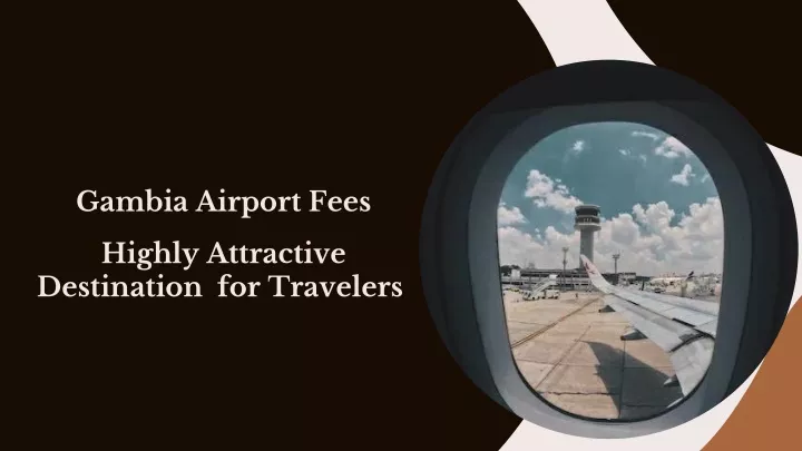 gambia airport fees