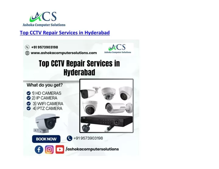 top cctv repair services in hyderabad