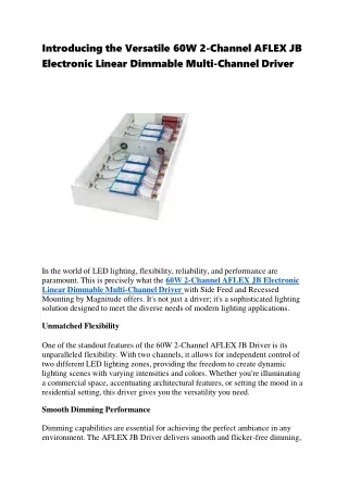 commercial constant current LED drivers.docx