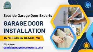 Garage Door Installation Services in Virginia Beach