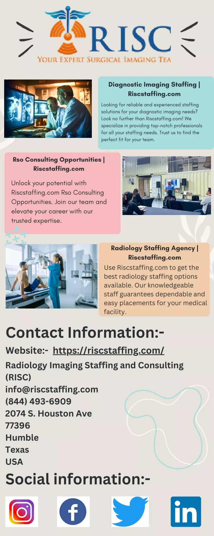 diagnostic imaging staffing riscstaffing com