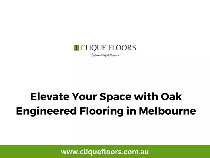 elevate your space with oak engineered flooring