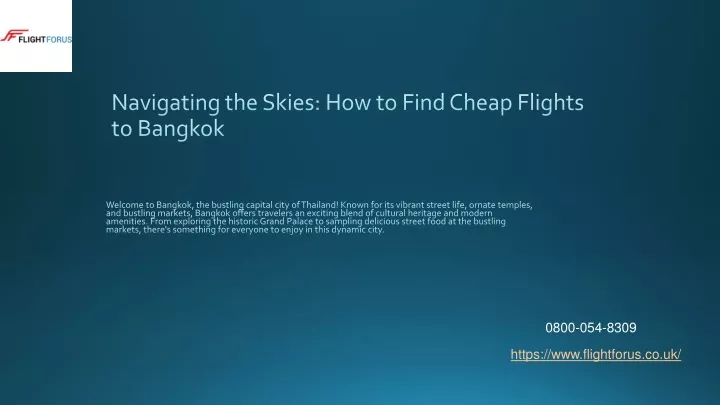 navigating the skies how to find cheap flights to bangkok