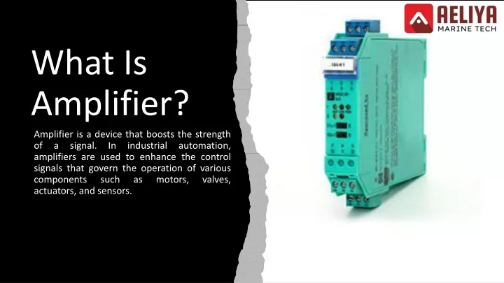 what is amplifier