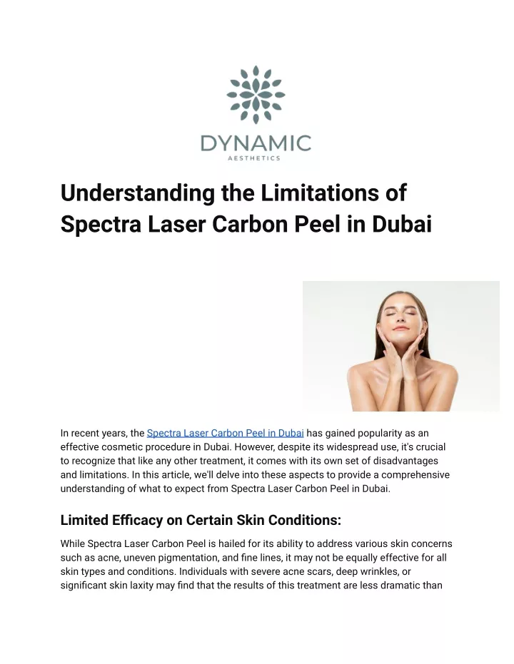understanding the limitations of spectra laser