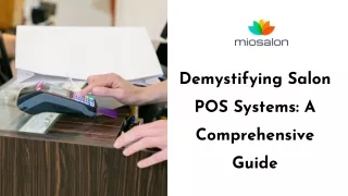 Demystifying Salon POS Systems A Comprehensive Guide