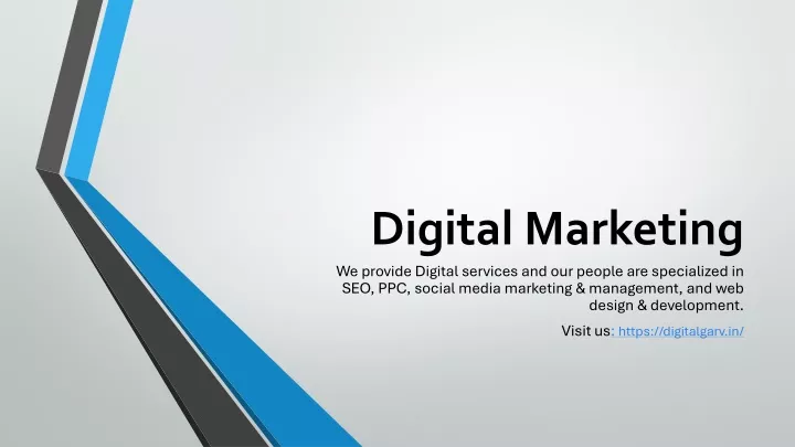 digital marketing we provide digital services