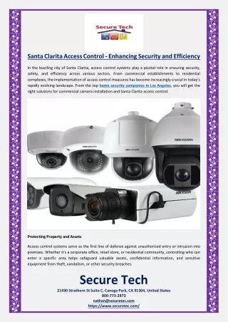 Santa Clarita Access Control - Enhancing Security and Efficiency
