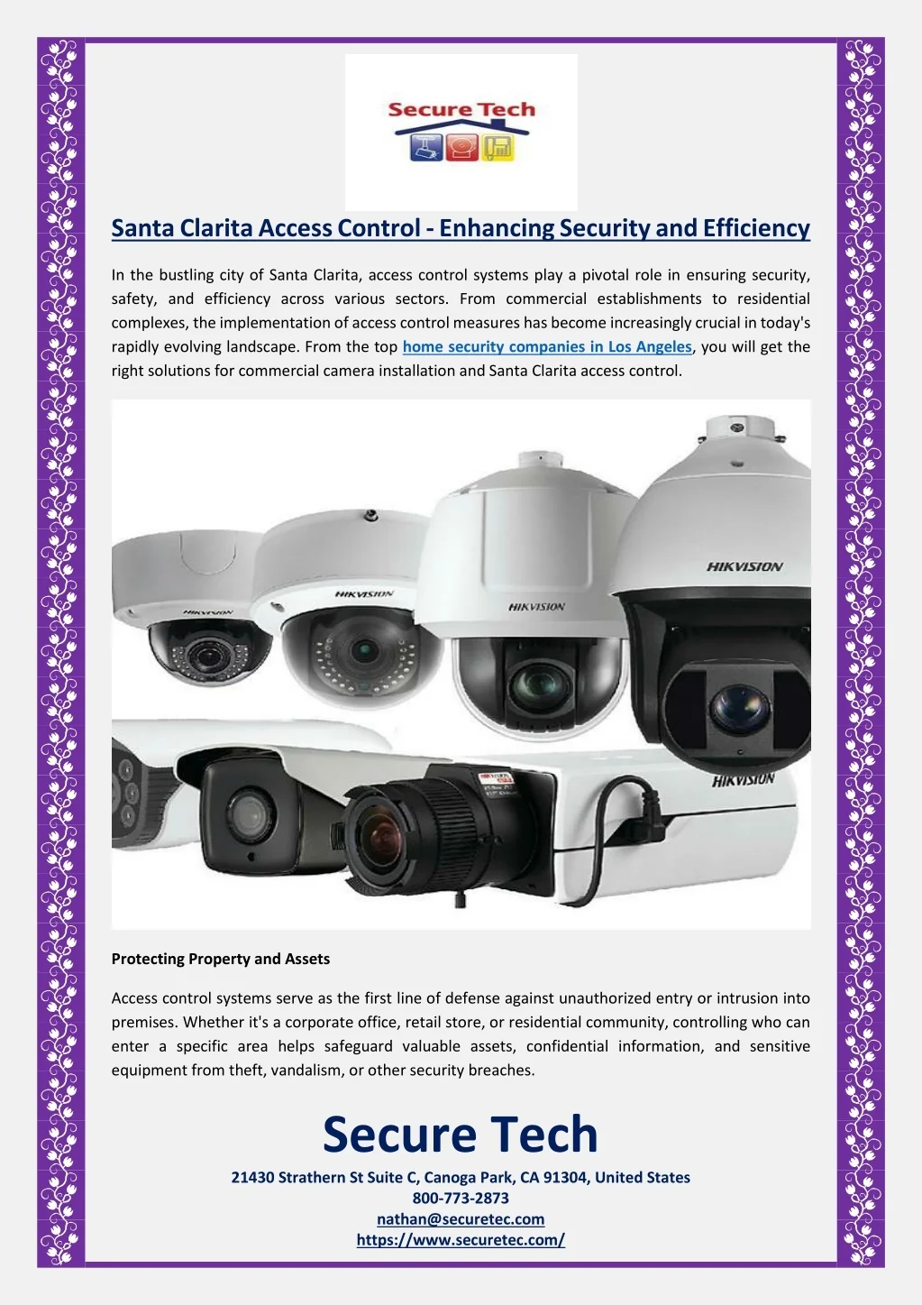 PPT - Santa Clarita Access Control - Enhancing Security and Efficiency ...