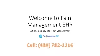 Best EMR for Pain Management Software System