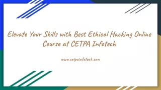 Ethical Hacking Online Course